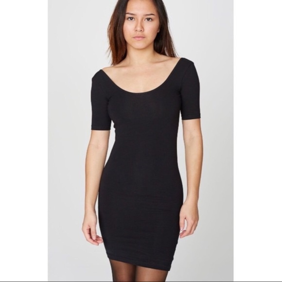 American Apparel Dresses & Skirts - LBD: American apparel scoop back dress